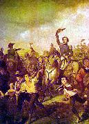 Francois-Rene Moreaux Announcement of Independence oil painting reproduction